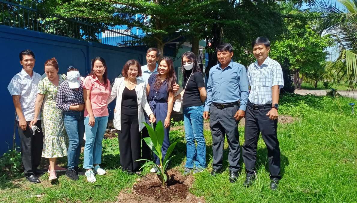 Chủ tịch Hội Bảo vệ Thiên nhiên và Môi trường TP Hồ Chí Minh: Công ty Fujiwa Việt Nam chung tay vì màu xanh cuộc sống