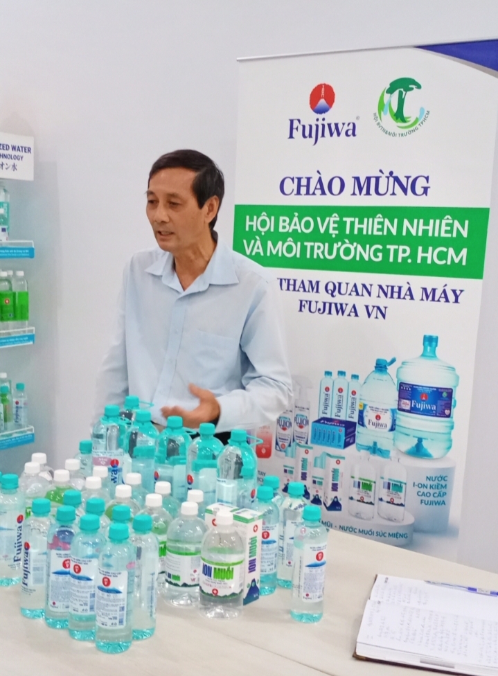 Chủ tịch Hội Bảo vệ Thiên nhiên và Môi trường TP Hồ Chí Minh: Công ty Fujiwa Việt Nam chung tay vì màu xanh cuộc sống