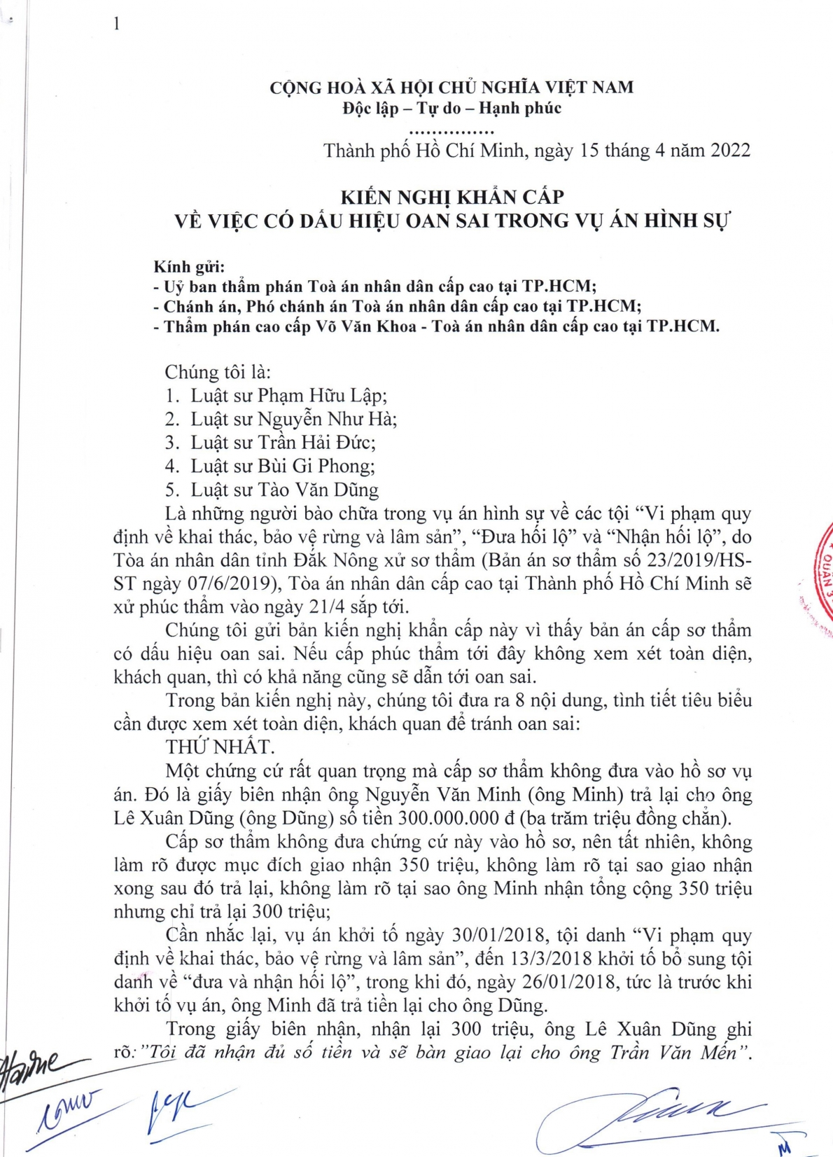 Luật sư kiến nghị làm rõ nhiều điểm “mờ” của vụ án!