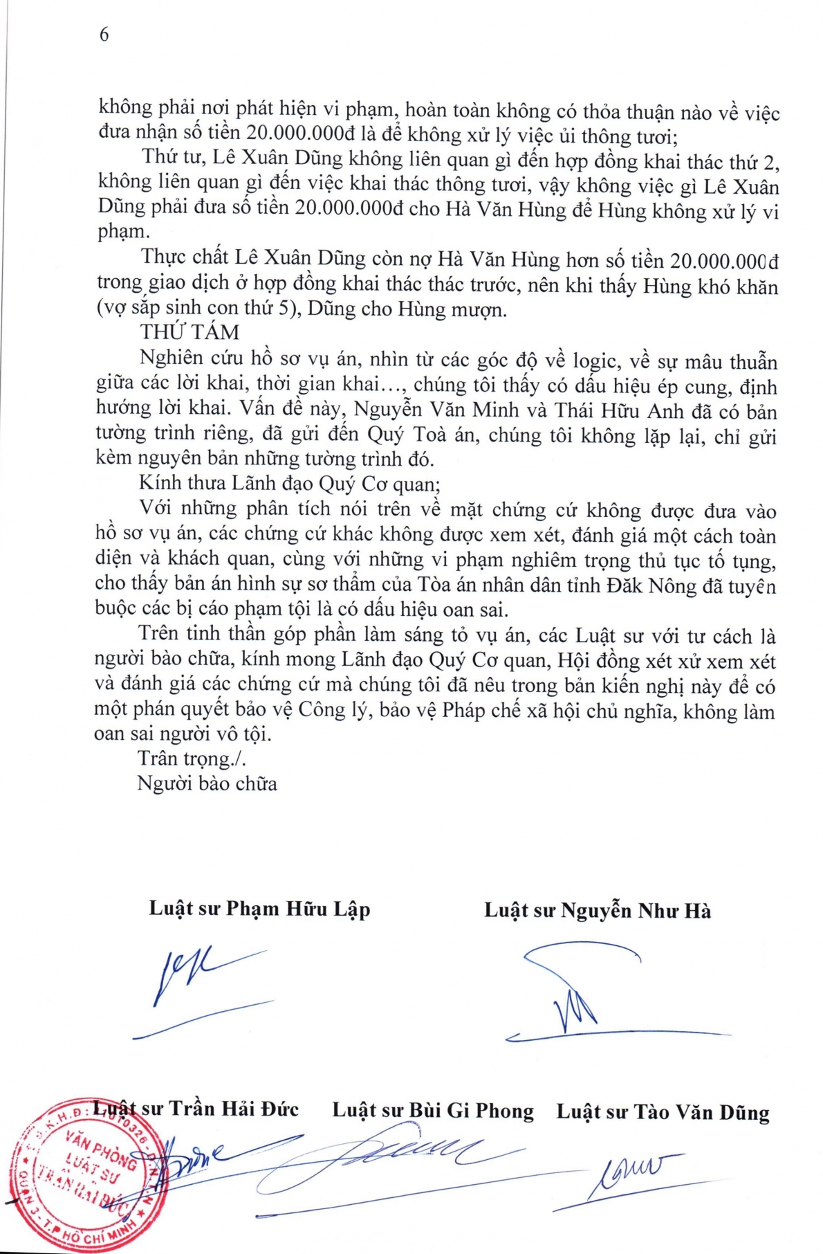 Luật sư kiến nghị làm rõ nhiều điểm “mờ” của vụ án!