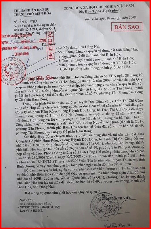 TP Biên Hòa, tỉnh Đồng Nai: Nhiều dấu hiệu sai phạm trong một vụ án