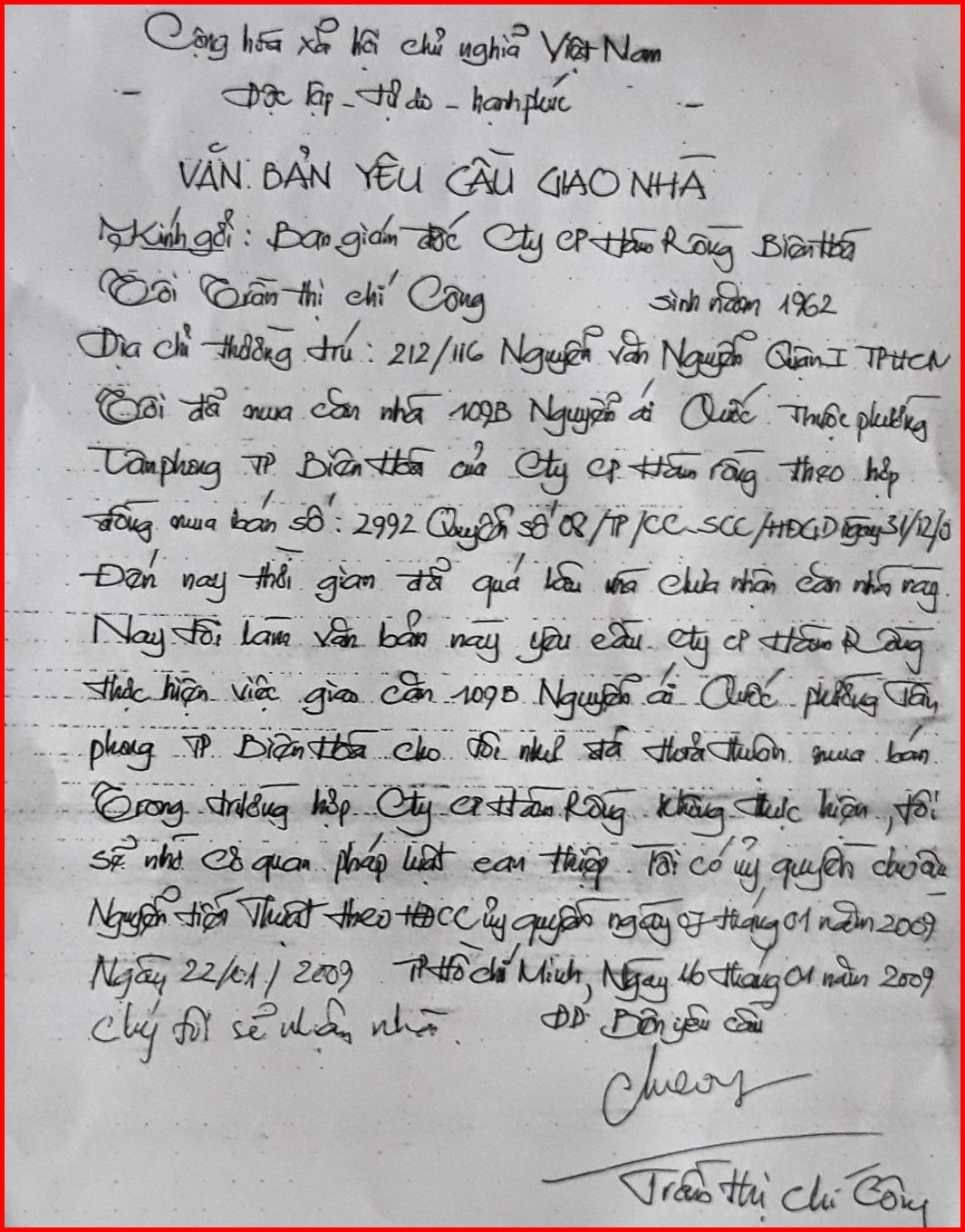 TP Biên Hòa, tỉnh Đồng Nai: Nhiều dấu hiệu sai phạm trong một vụ án