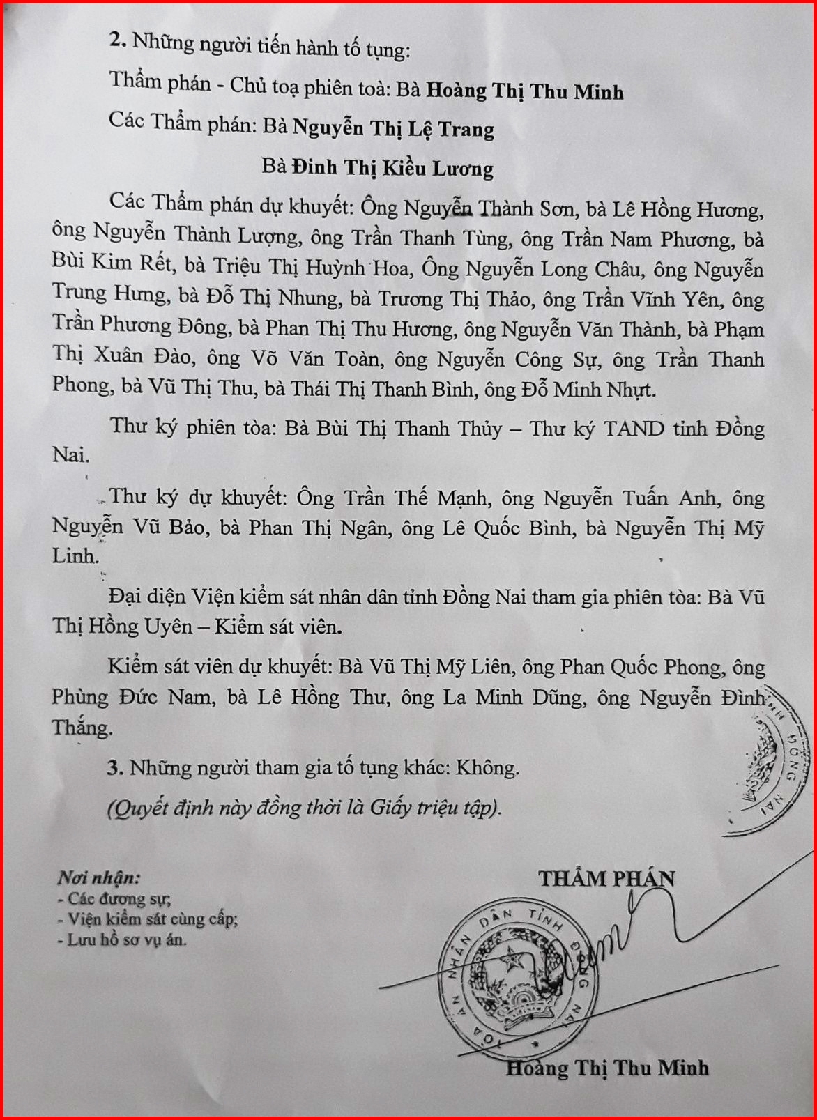 TP Biên Hòa, tỉnh Đồng Nai: Nhiều dấu hiệu sai phạm trong một vụ án