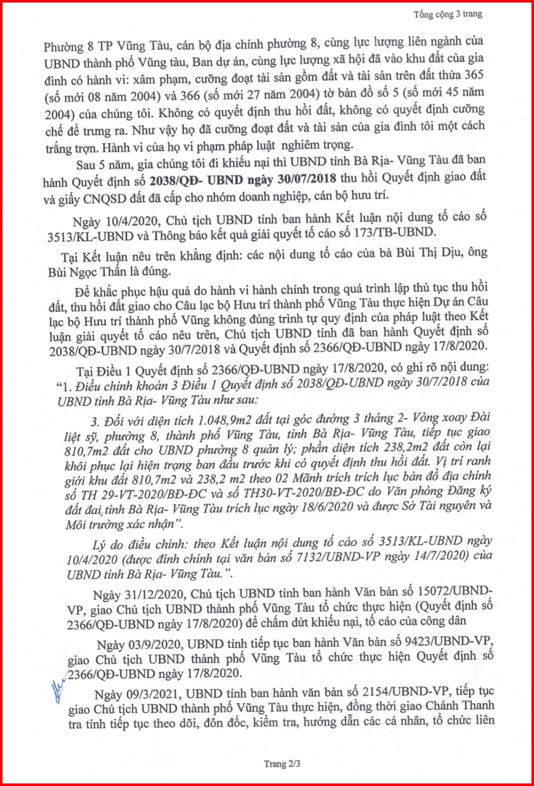 TP. Vũng Tàu, tỉnh Bà Rịa-Vũng Tàu: Vẫn chuyện “Trên bảo dưới không nghe”!