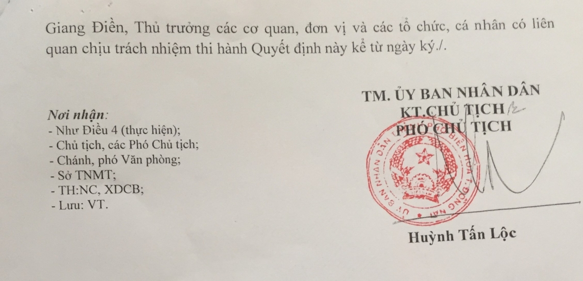 Thu hồi đất và giải quyết khiếu nại theo 