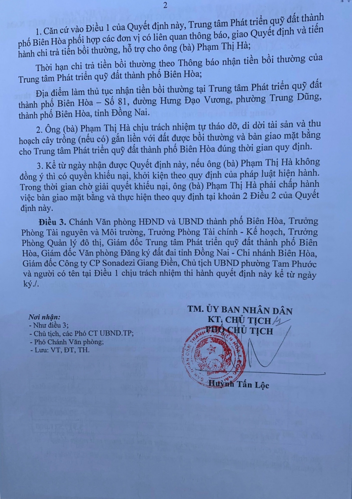 Thu hồi đất và giải quyết khiếu nại theo 