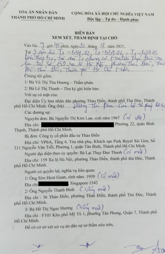 TAND TP. Hồ Chí Minh giải quyết vụ án dân sự: Nguyên đơn kêu cứu Viện trưởng Viện Kiểm sát nhân dân Tối cao
