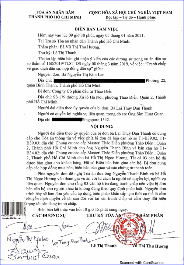 TAND TP. Hồ Chí Minh giải quyết vụ án dân sự: Nguyên đơn kêu cứu Viện trưởng Viện Kiểm sát nhân dân Tối cao
