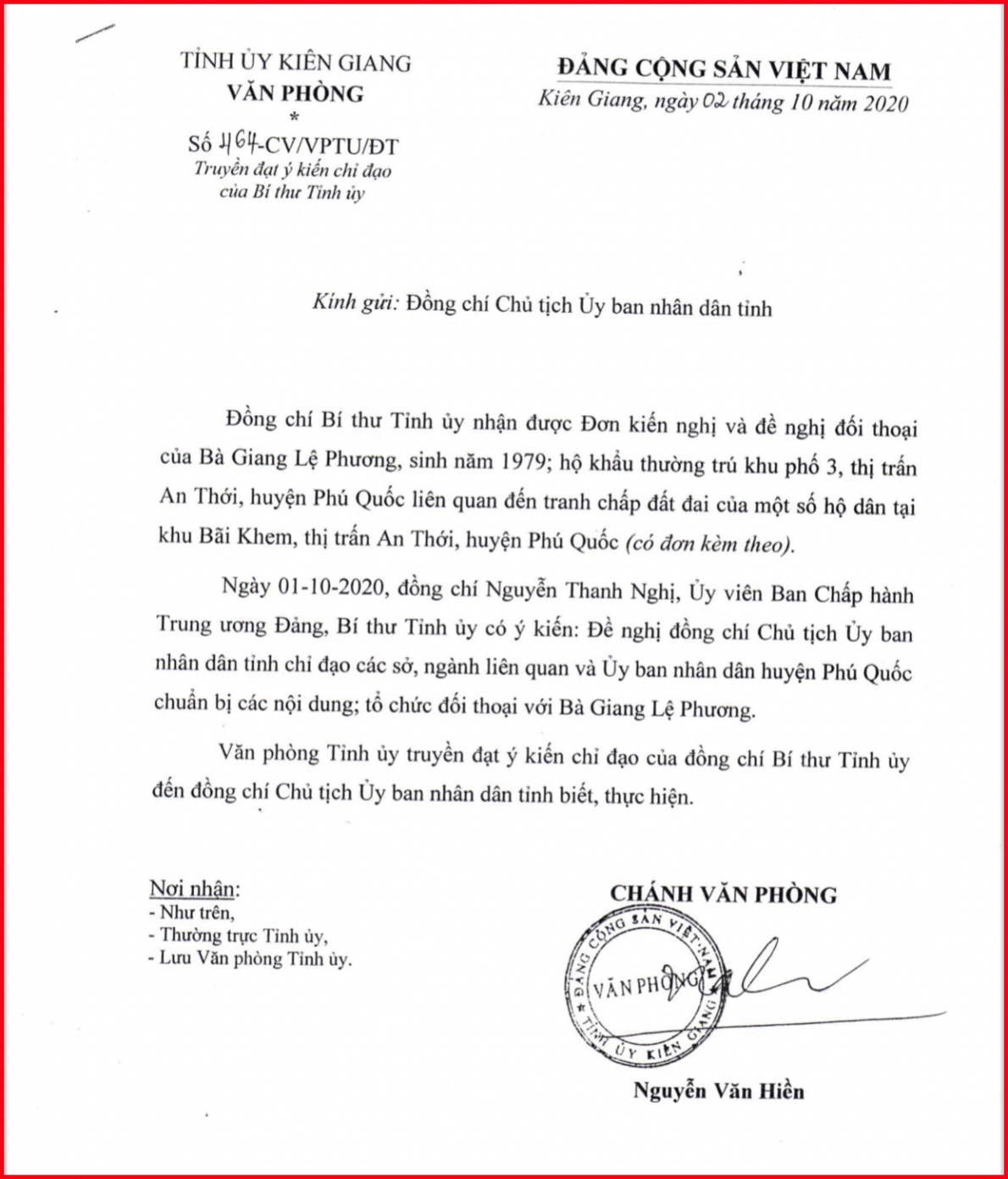 Trả lời sai sự thật, có dấu hiệu bao che sai phạm