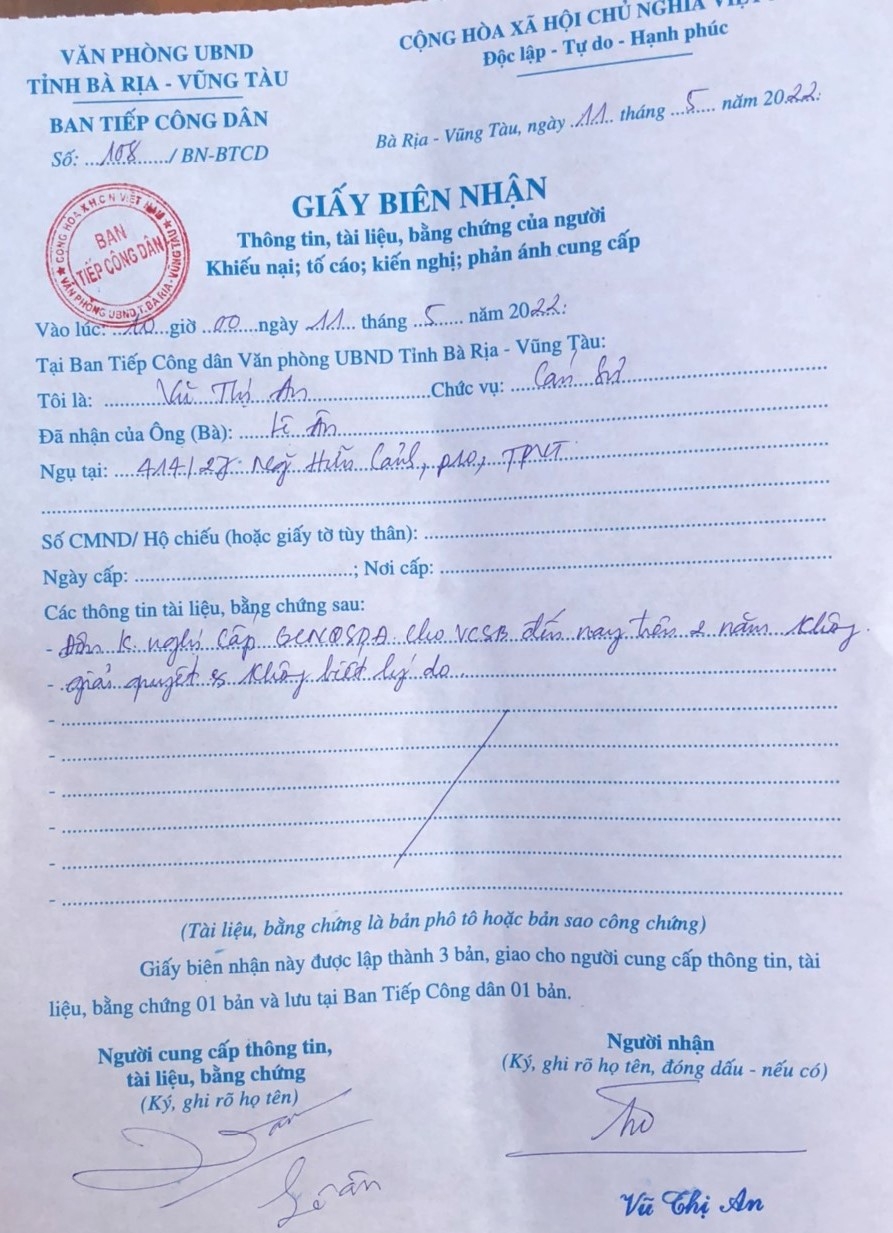 Đại gia Lê Ân yêu cầu cấp sổ đỏ theo quyết định của bản án hành chính có hiệu lực pháp luật từ năm 2015