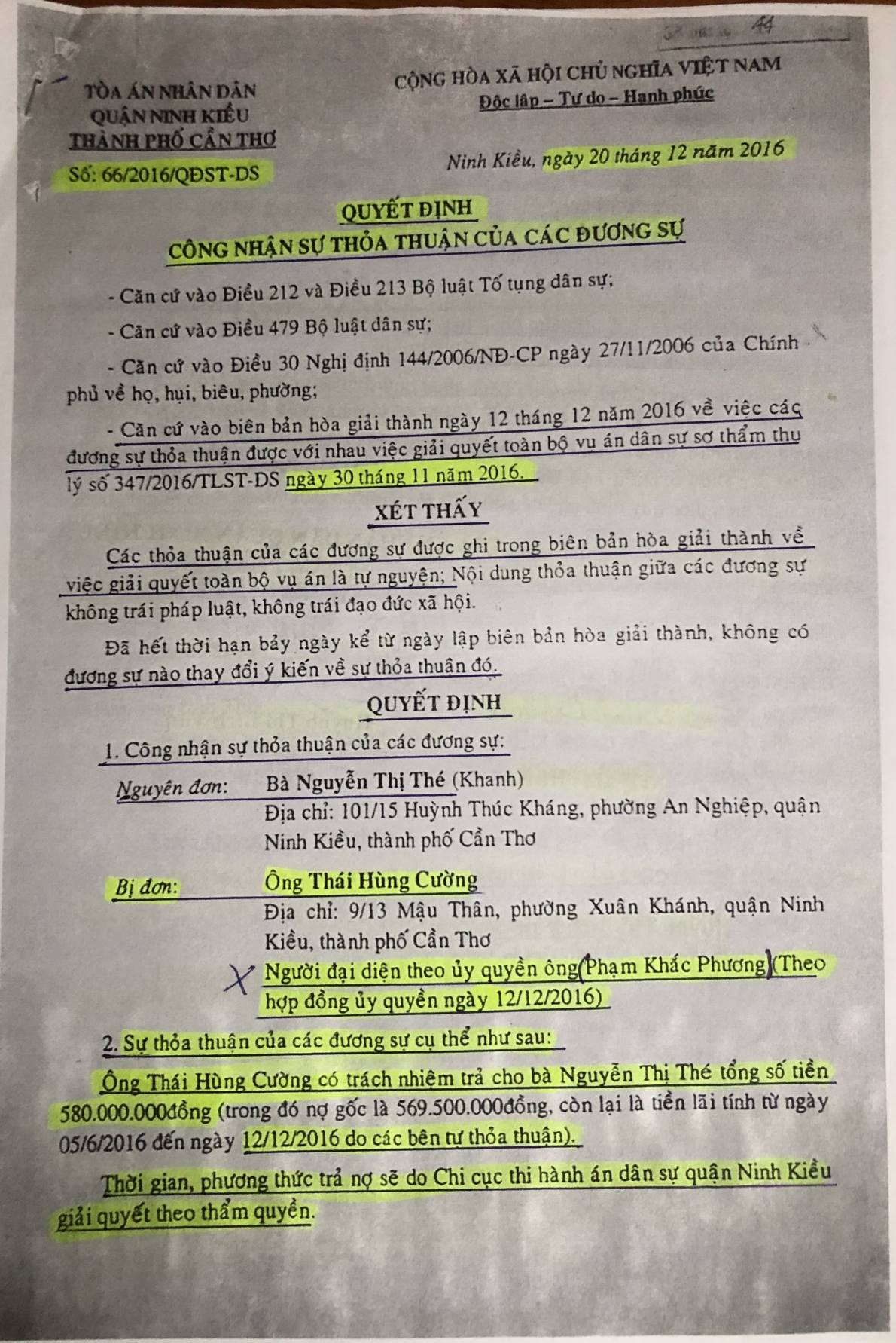 Viết tiếp bài “Nhiều dấu hiệu kê biên tài sản trái luật!”: “Cần hủy bỏ kê biên”