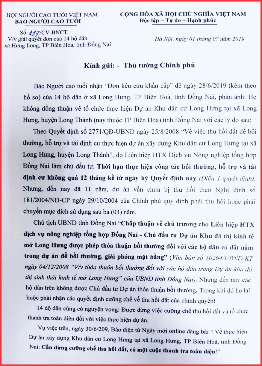 Dân liên tục khiếu nại, tố cáo hành vi có dấu hiệu tước đoạt quyền được thỏa thuận bồi thường