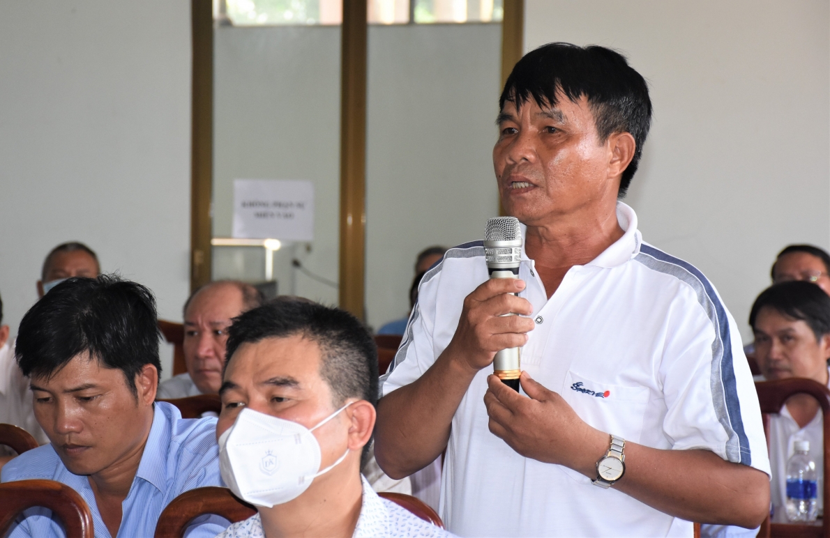 Tỉnh Bà Rịa – Vũng Tàu: Tổ Đại biểu số 10 HĐND tỉnh tiếp xúc cử tri tại xã Hòa Bình và Hòa Hưng