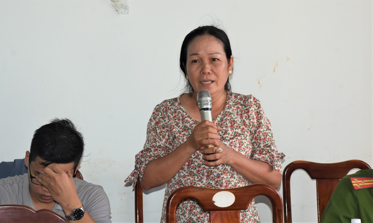 Tỉnh Bà Rịa – Vũng Tàu: Tổ Đại biểu số 10 HĐND tỉnh tiếp xúc cử tri tại xã Hòa Bình và Hòa Hưng