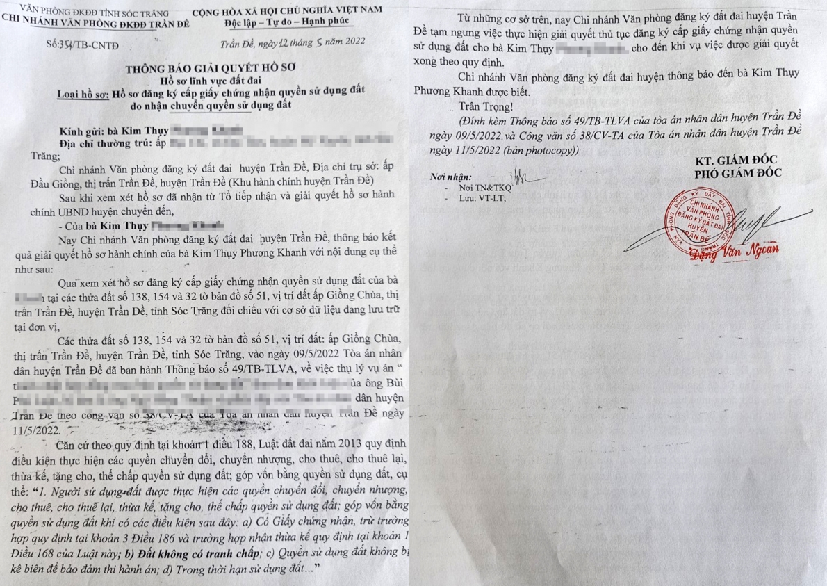 Nhiều người dân kêu cứu vì gặp khó khi làm giấy tờ đất