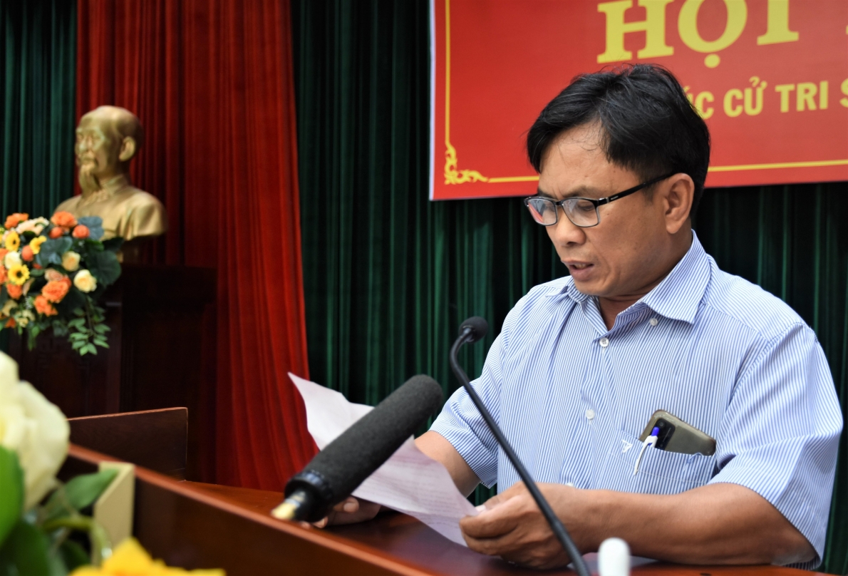 Tỉnh Bà Rịa – Vũng Tàu: Đoàn Đại biểu Quốc ghi nhận nhiều ý kiến của cử tri huyện Xuyên Mộc