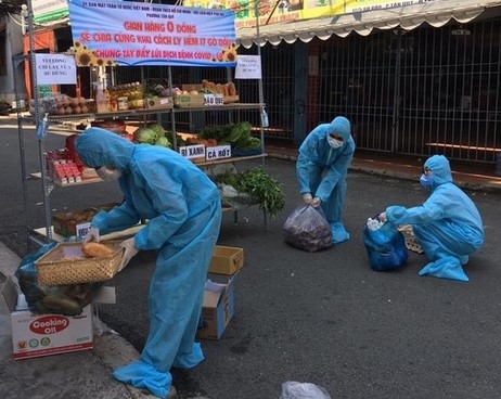 TP Hồ Chí Minh: Nhiều điểm cung cấp thực phẩm miễn phí TP Hồ Chí Minh: Nhiều điểm cung cấp thực phẩm miễn phí