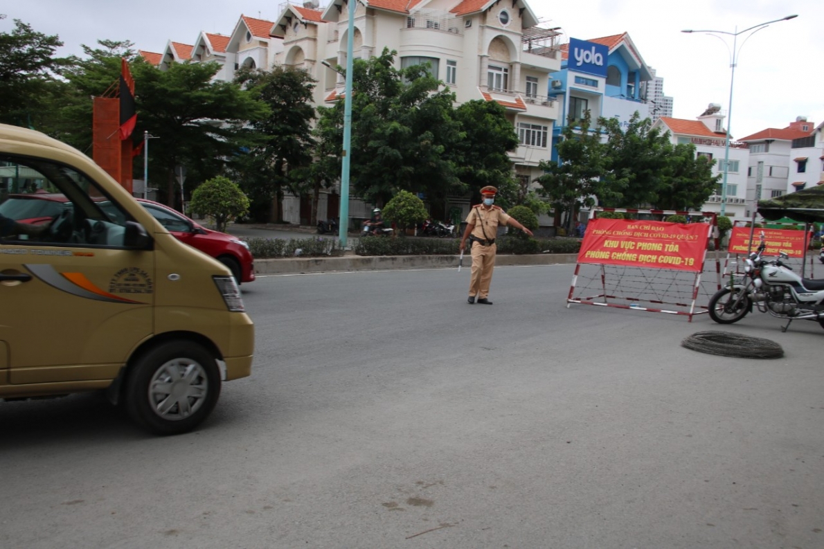 TP Hồ Chí Minh thực hiện giãn cách xã hội theo Chỉ thị 16 của Thủ tướng Chính phủ
