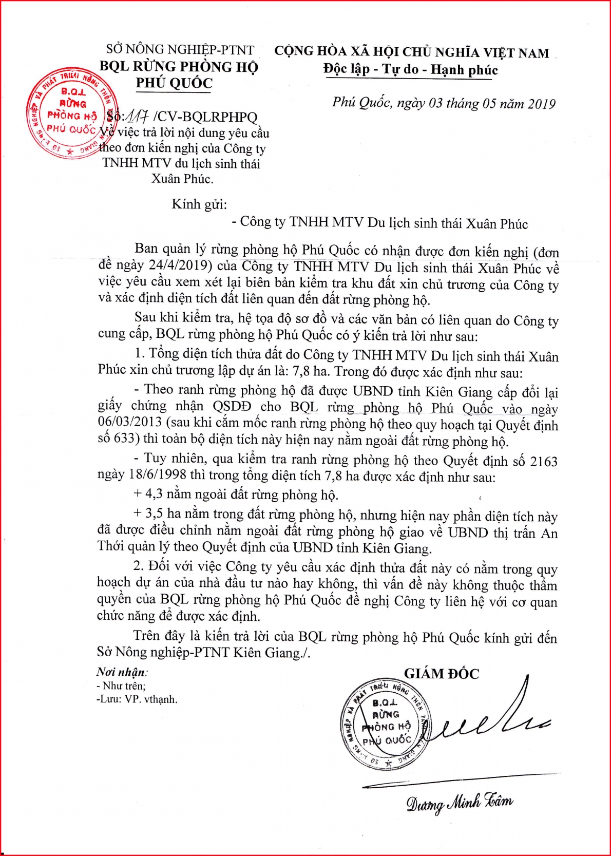 Văn phòng Chính phủ có văn bản yêu cầu UBND tỉnh Kiên Giang báo cáo Thủ tướng Chính phủ trước ngày 15/8/2021