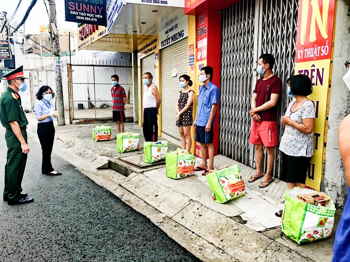 TP. Hồ Chí Minh: Lan tỏa yêu thương giữa tâm dịch Covid-19