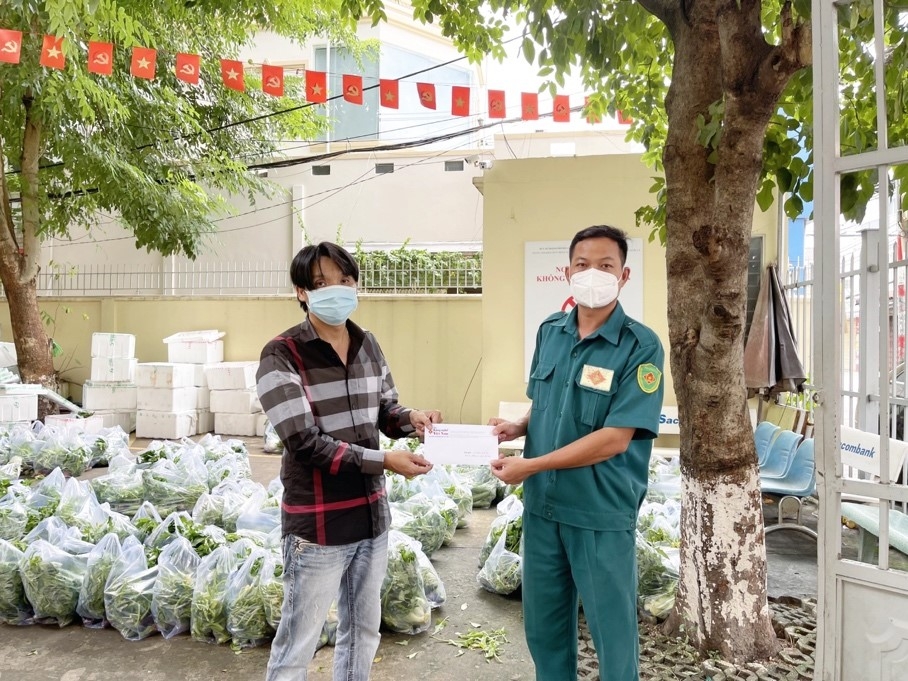 Phường 6, quận Gò Vấp, TP. Hồ Chí Minh: Bộ đội cùng Nhân dân đồng lòng đẩy lùi đại dịch