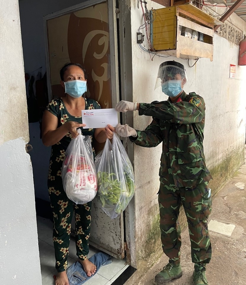 Phường 6, quận Gò Vấp, TP. Hồ Chí Minh: Bộ đội cùng Nhân dân đồng lòng đẩy lùi đại dịch