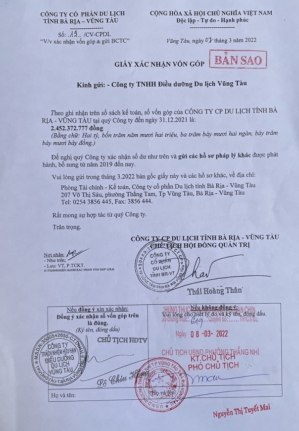Về giải quyết vụ án Kinh doanh thương mại ở TP Vũng Tàu, tỉnh Bà Rịa - Vũng Tàu: Có nhiều tình tiết mới để tái thẩm!