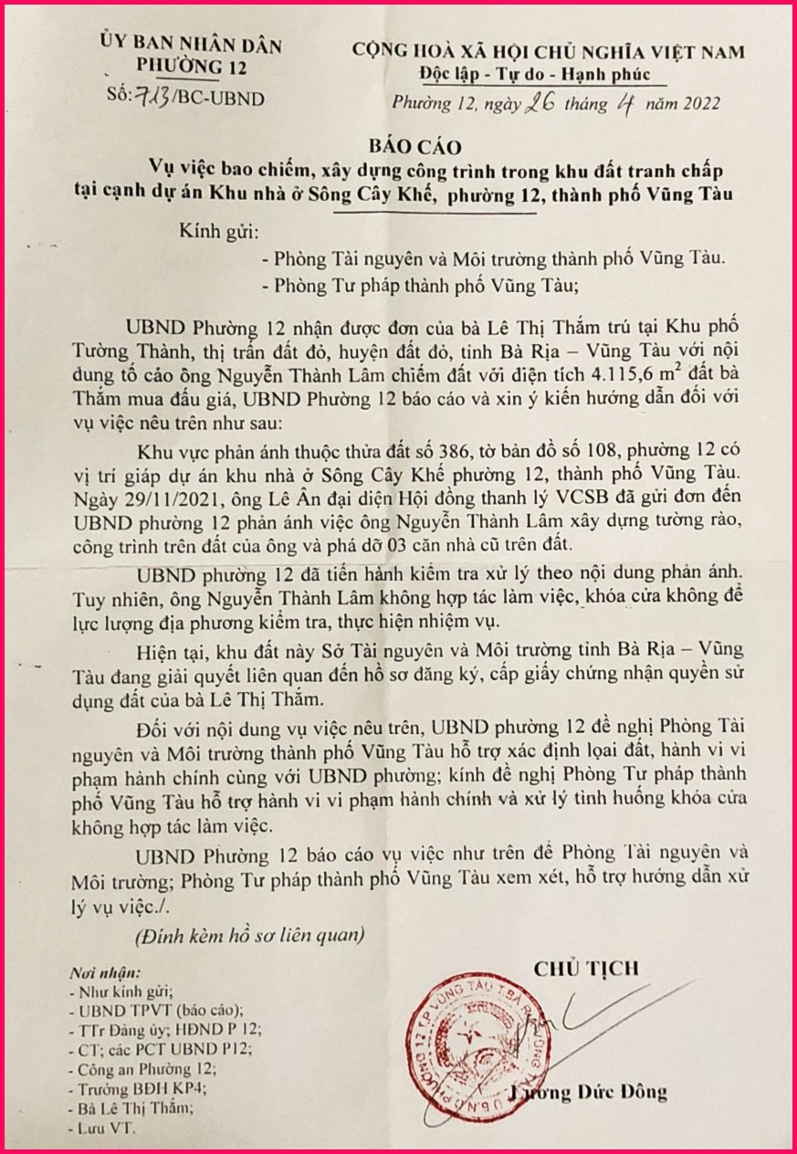 Đại gia Lê Ân yêu cầu xử lý người hủy hoại tài sản mua trúng đấu giá của bà Lê Thị Thắm