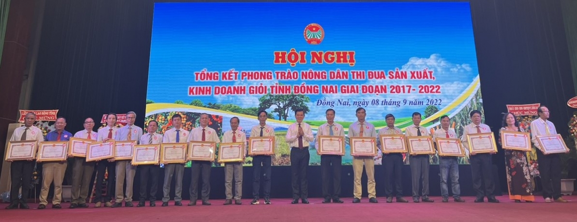 Đồng Nai: Tổng kết phong trào nông dân thi đua sản xuất, kinh doanh giỏi, giai đoạn 2017 - 2022