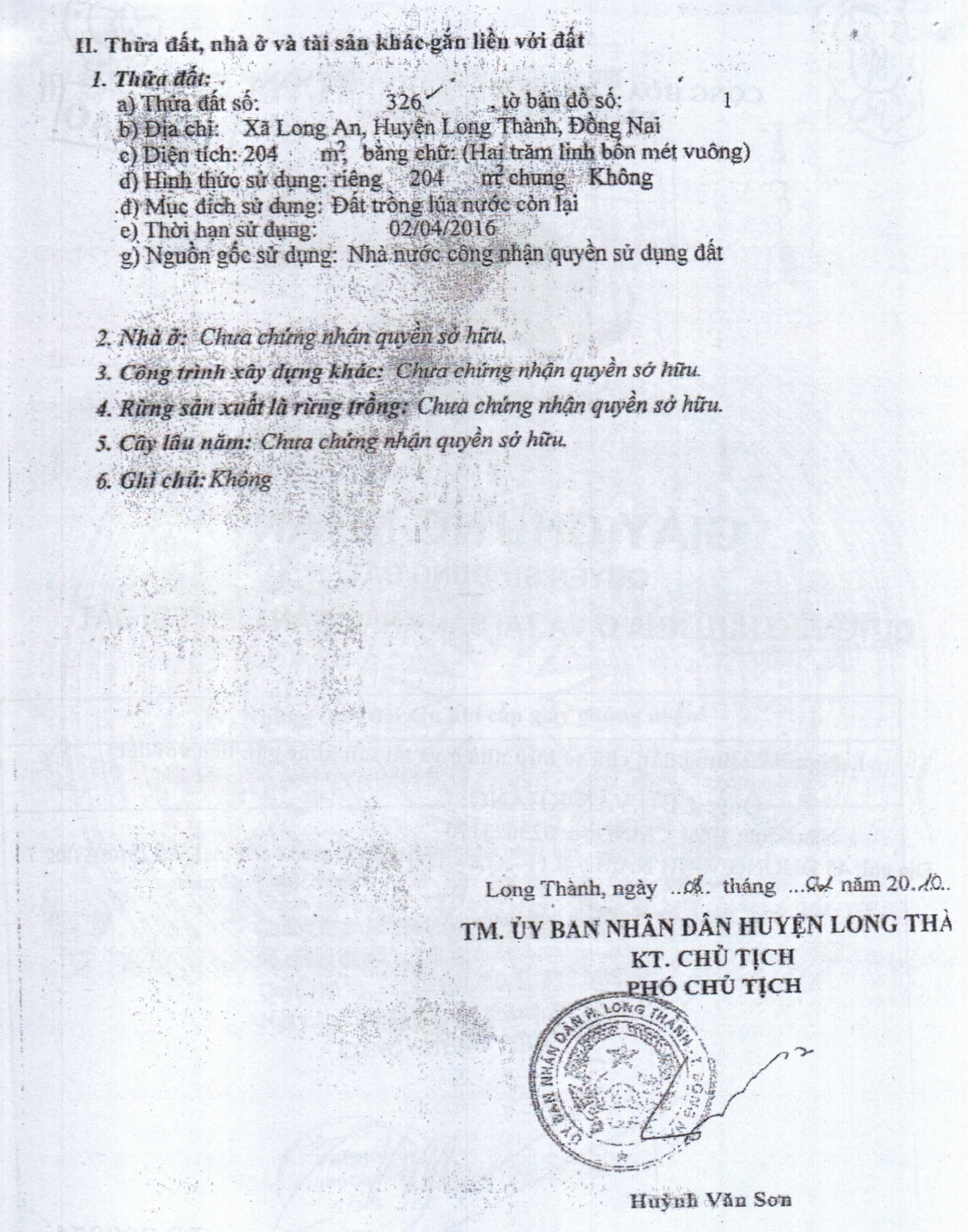Tỉnh Đồng Nai: Nhiều cơ sở để nguyên đơn kháng cáo bổ sung đối với bản án của TAND huyện Long Thành!