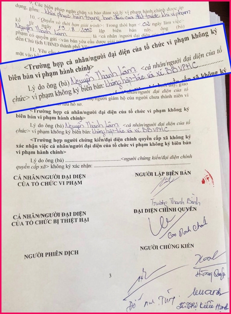 Đại gia Lê Ân tiếp tục phản ánh ông Nguyễn Thành Lâm chiếm đất xây nhà trên đất hợp pháp của VCSB