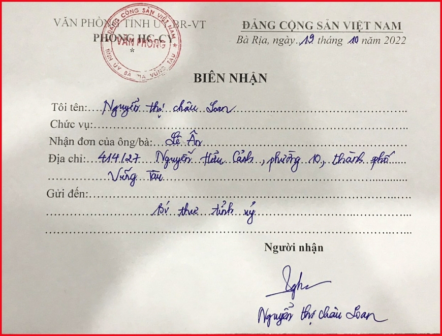 Cần nhanh chóng xem xét, giải quyết đơn khiếu nại của cụ Lê Ân