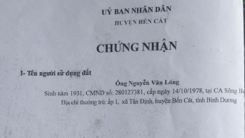 Thị xã Bến Cát, tỉnh Bình Dương: Người dân bất an khi thông báo nhận tiền bồi thường, hỗ trợ được dán ở Văn phòng khu phố