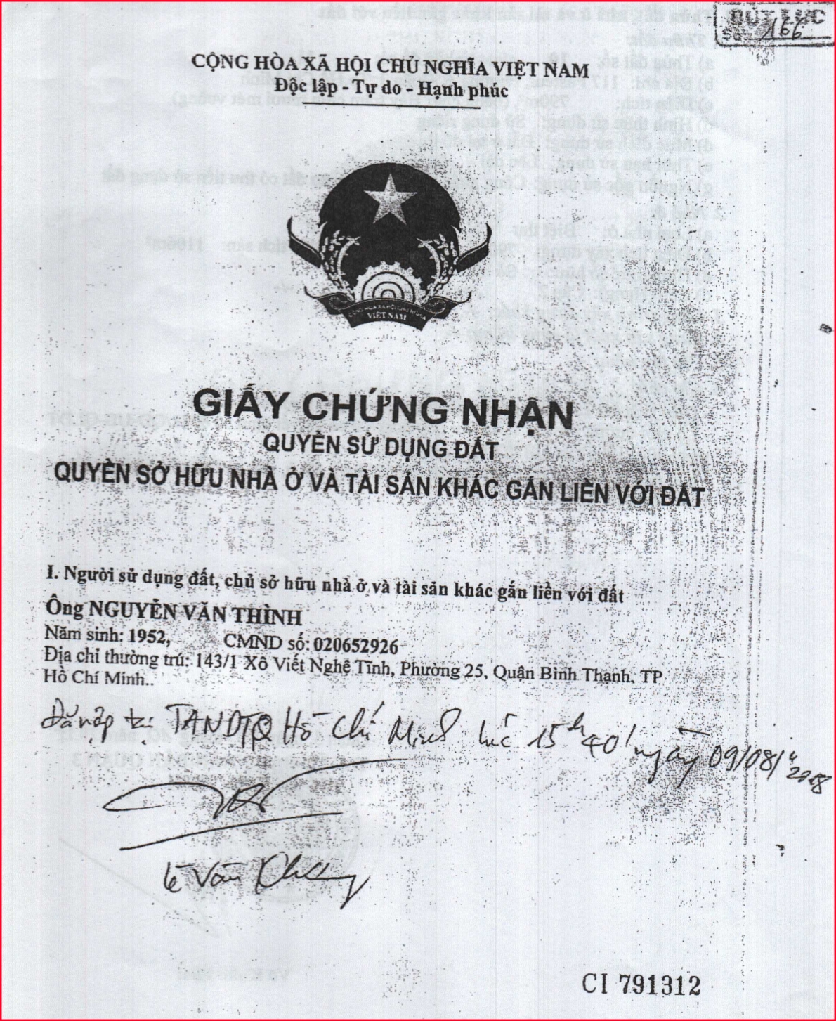 Cần xem xét, hủy bỏ việc cấp giấy chủ quyền sở nhà ở, sử dụng đất ở có dấu hiệu trái luật