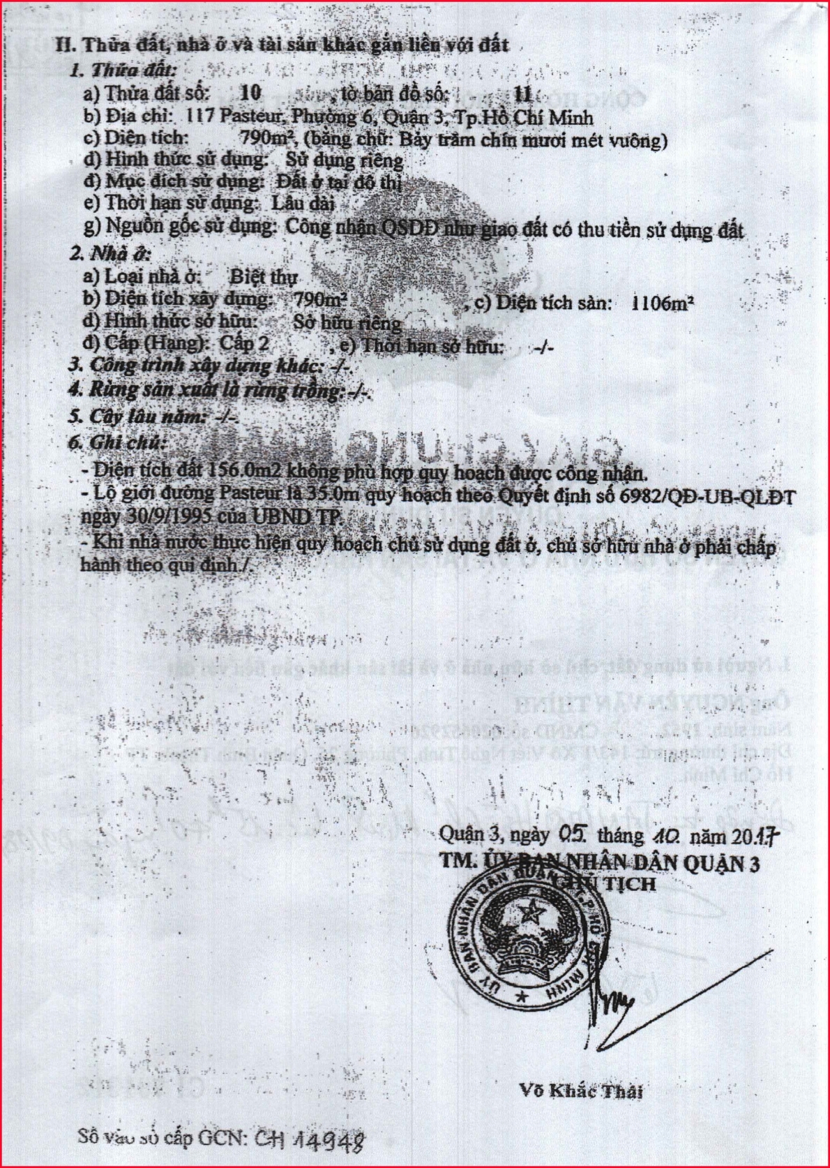 Cần xem xét, hủy bỏ việc cấp giấy chủ quyền sở nhà ở, sử dụng đất ở có dấu hiệu trái luật