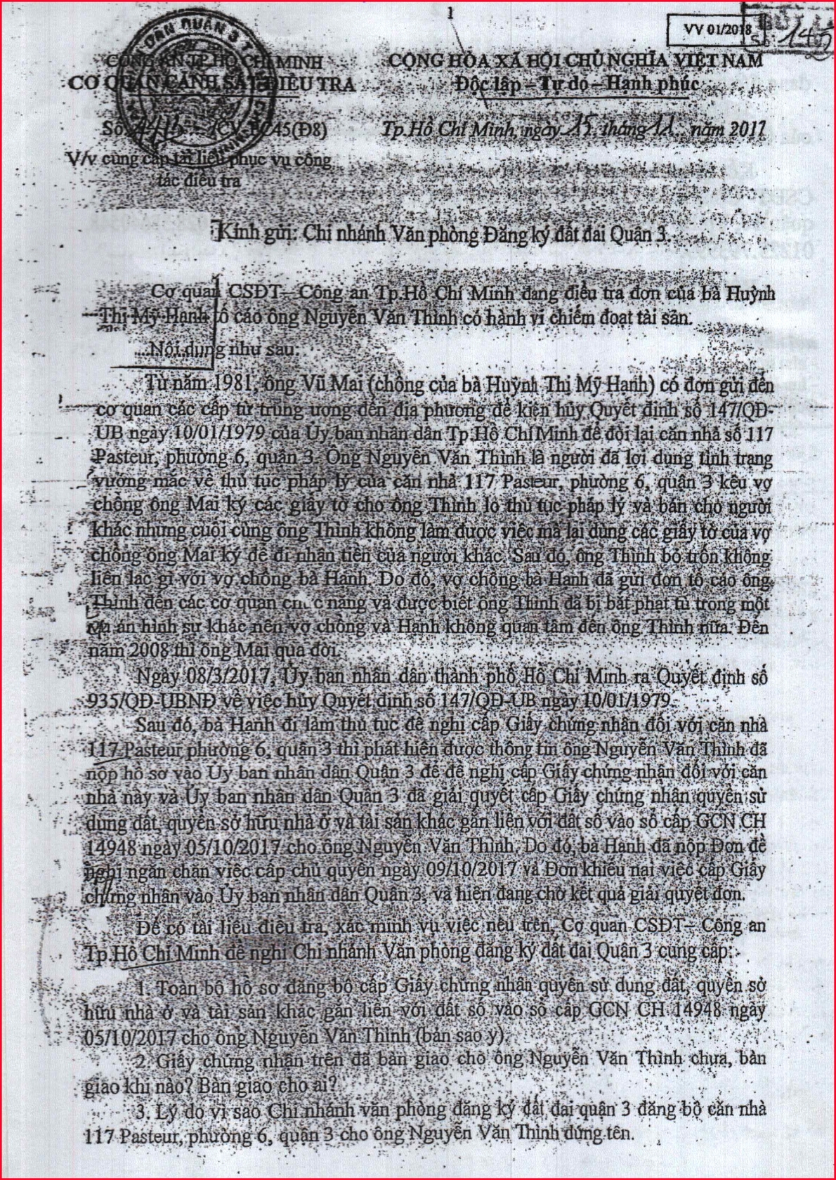 Cần xem xét, hủy bỏ việc cấp giấy chủ quyền sở nhà ở, sử dụng đất ở có dấu hiệu trái luật