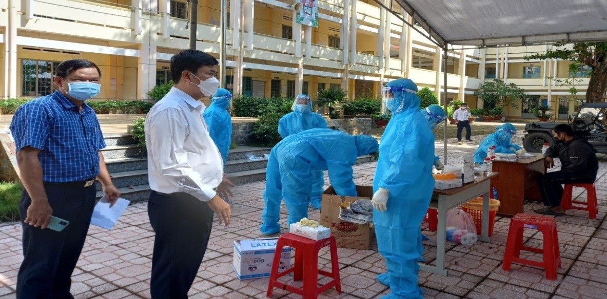 Huyện ủy Xuân Lộc, tỉnh Đồng Nai: Chuẩn bị tốt nhất để tiêm vắc xin phòng Covid-19 cho trẻ từ 15 đến 17 tuổi