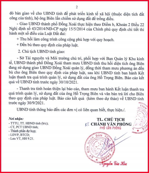 Tỉnh Bình Phước: Liệu có uẩn khúc trong việc từ chối cấp Giấy chứng nhận quyền sử dụng đất?