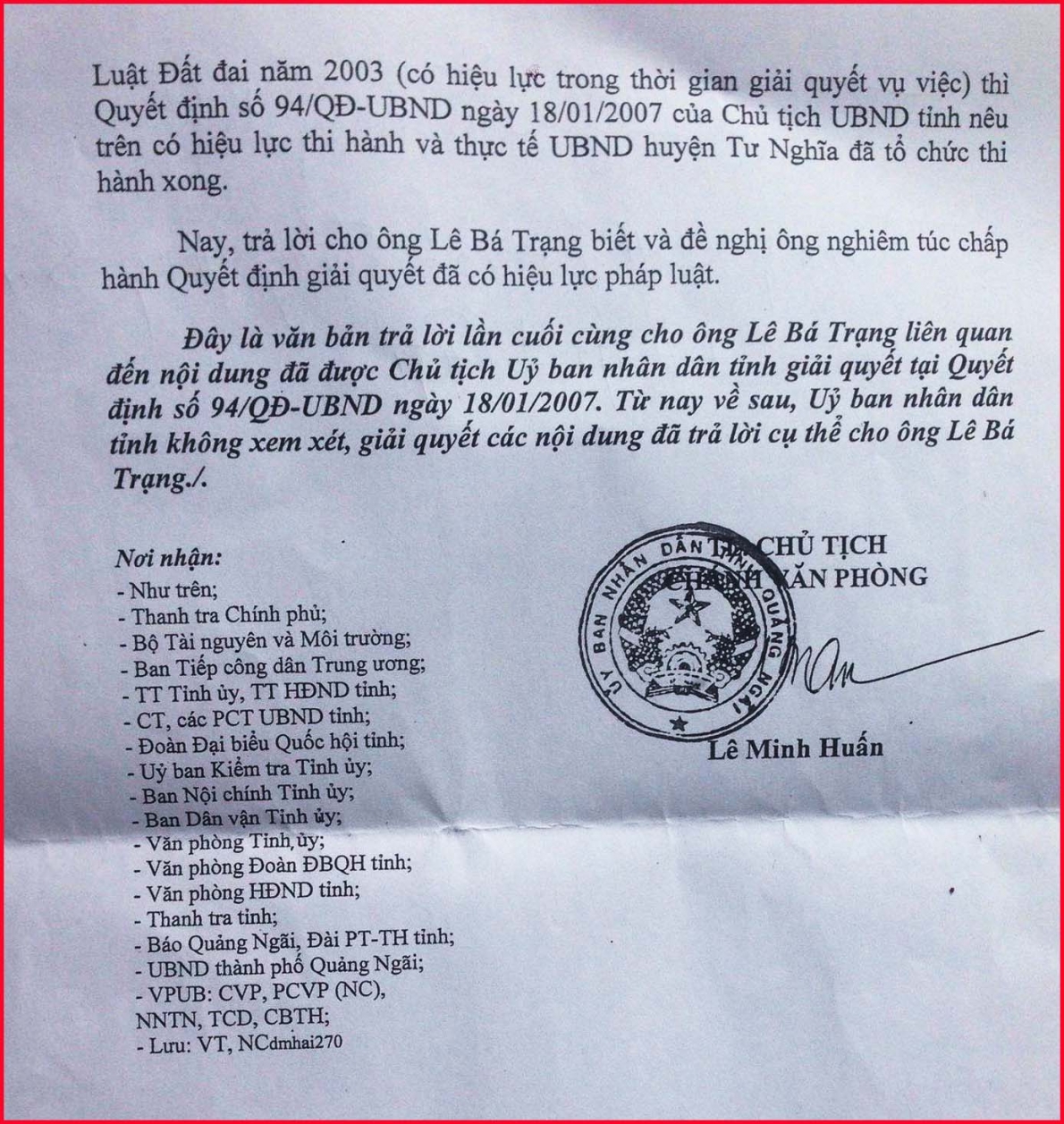 Nhiều quyết định, việc làm có dấu hiệu trái luật