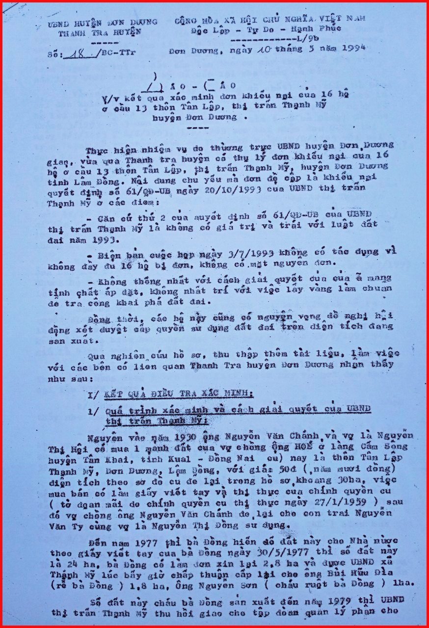 Cần giải quyết đơn khiếu nại của công dân theo đúng quy định của pháp luật