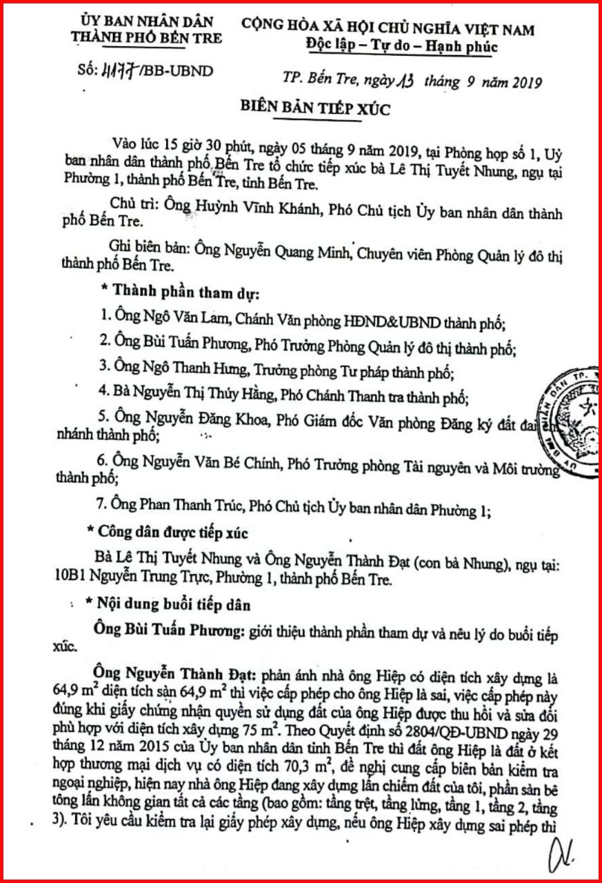 TP Bến Tre: Xây nhà ở có nhiều dấu hiệu trái luật, sao không bị xử lí?