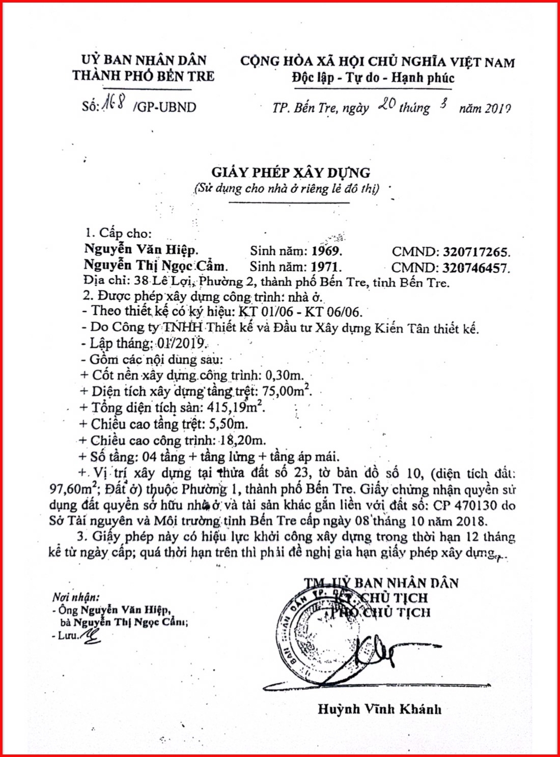 TP Bến Tre: Xây nhà ở có nhiều dấu hiệu trái luật, sao không bị xử lí?