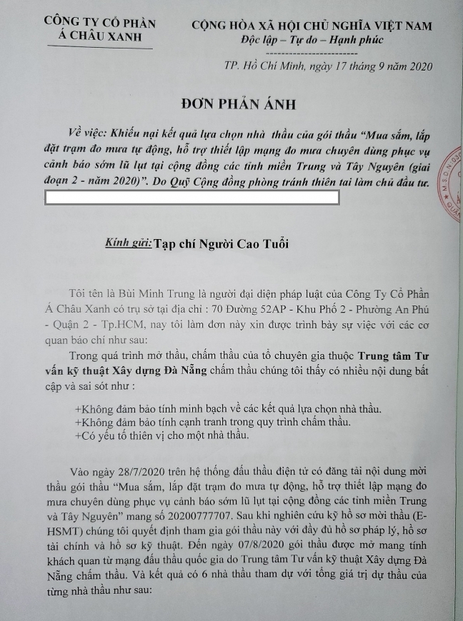 Đà Nẵng: Có dấu hiệu không đảm bảo tính minh bạch trong đấu thầu