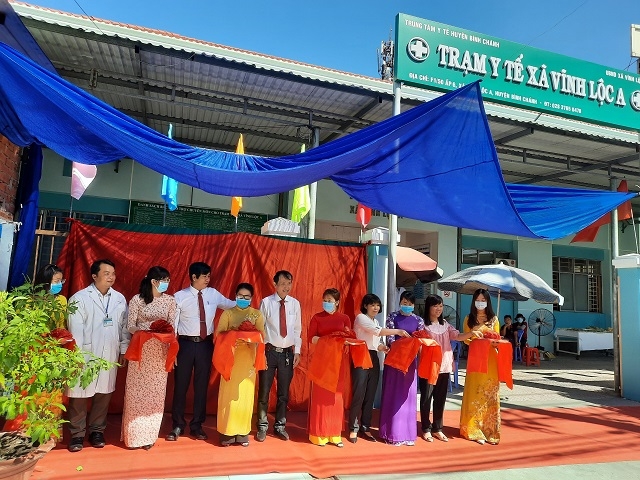 Trạm Y tế xã Vĩnh Lộc A khánh thành đi vào hoạt động.