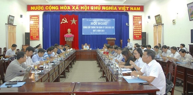 Quang cảnh buổi họp báo