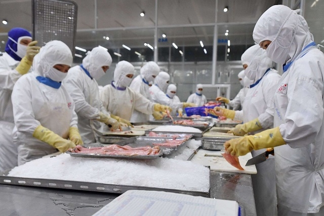 Trước đó, tỉnh Tiền Giang áp dụng phương án “3 tại chỗ” tại các doanh nghiệp từ ngày 15/7. Ảnh: Hoàng Hà