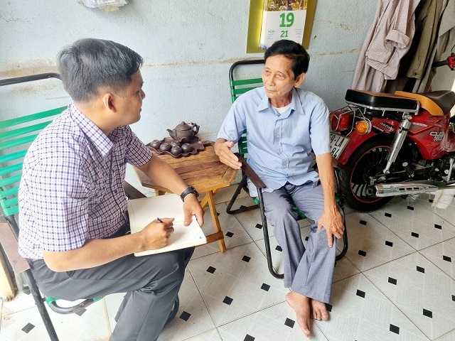 Ông Giảng chia sẽ với phóng viên.