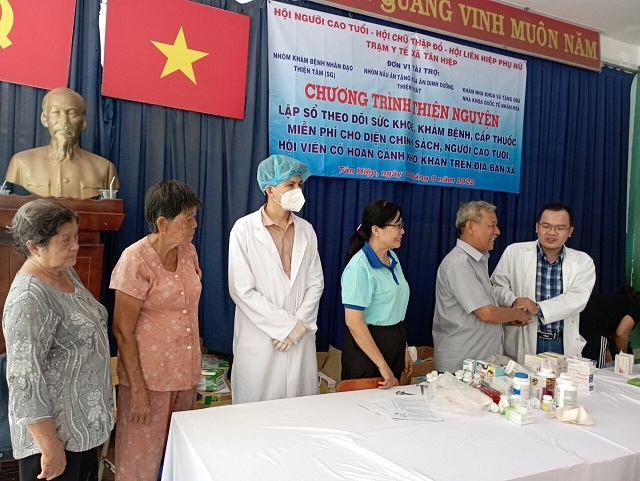 Hoạt động khám chữa bệnh cho NCT 