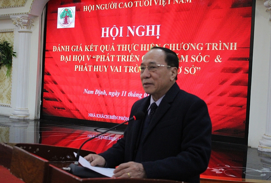 Phó Chủ tịch Nguyễn Hòa Bình, phát biểu khai mạc Hội nghị 