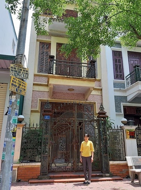 Nhà của ông Lê Văn Duy ở TP Hải Dương.